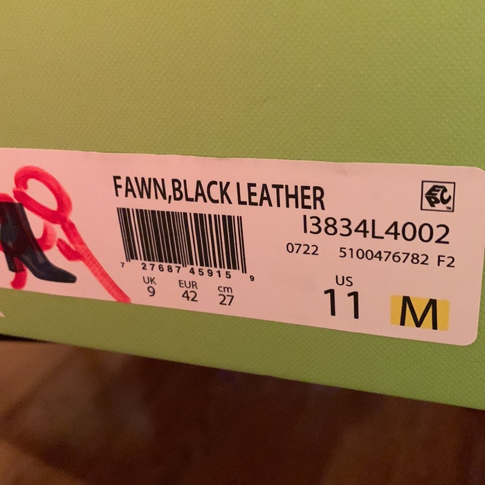 Sam Edelman, Fawn black, leather booty, size 11. ms - Picture 4 of 4